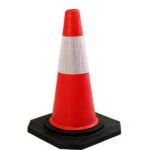 Κώνος σήμανσης αφρώδης εύκαμπτος ύψους 50cm