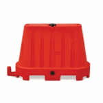 Πλαστικό στηθαίο New Jersey κόκκινο (μπαριέρα δρόμου)